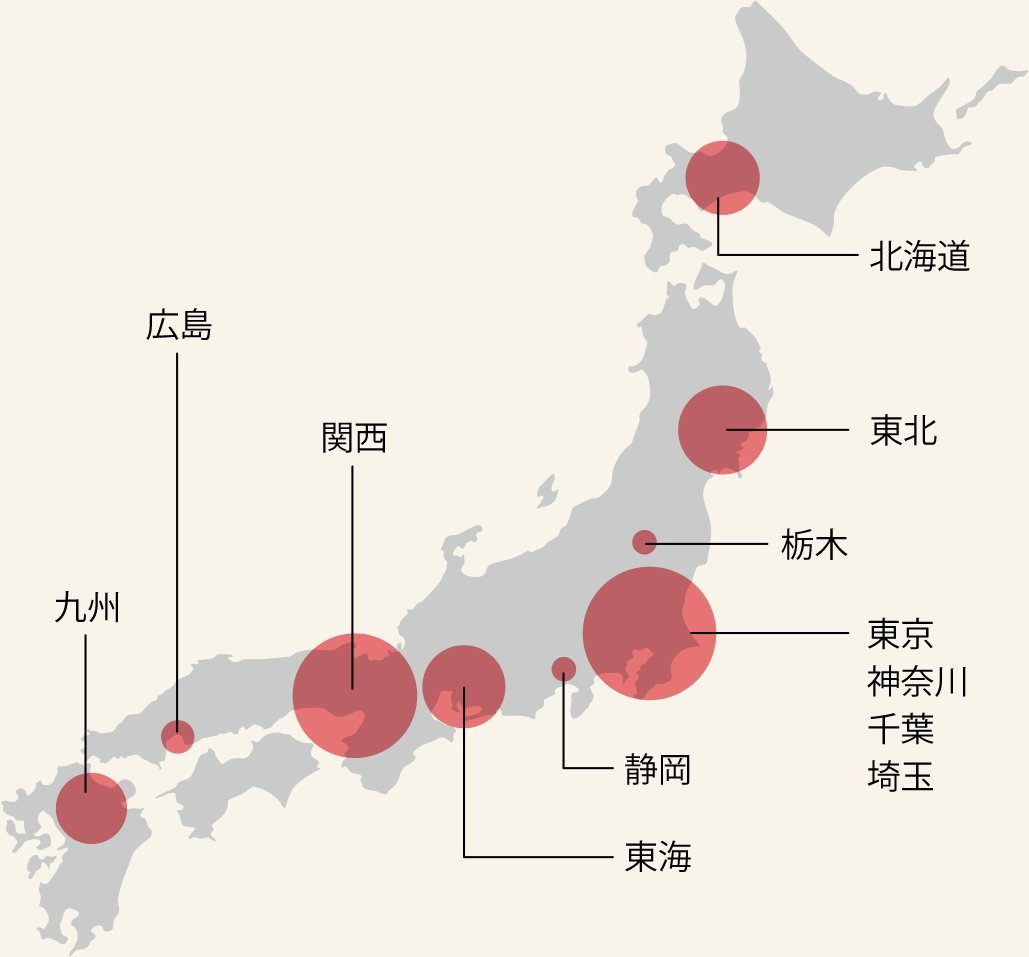 日本地図